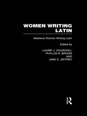 cover image of Women Writing Latin